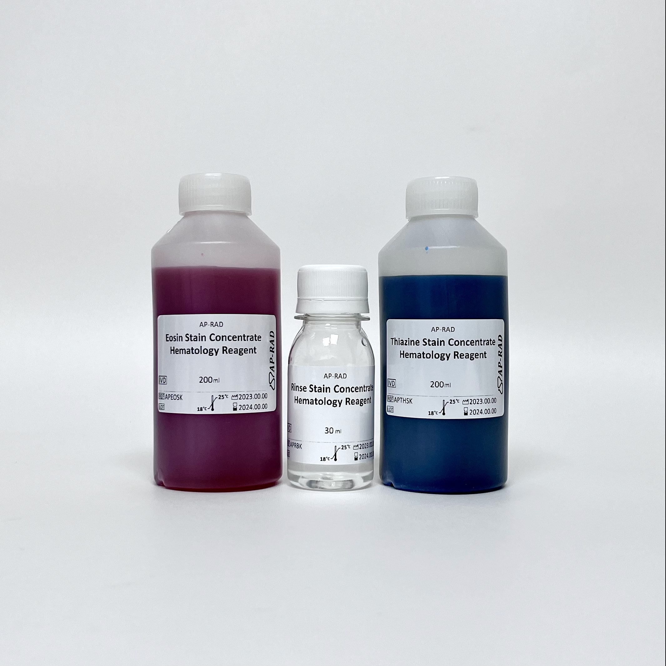 AP-RAD Thiazine, Eosin & Rinse Stain Concentrate Hematology Reagent
