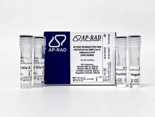 کیت rRT-PCR تک مرحله‌ای چند منظوره تشخیص همزمان SARS-CoV-2 و آنفولانزا نوع A&B (5ژن)